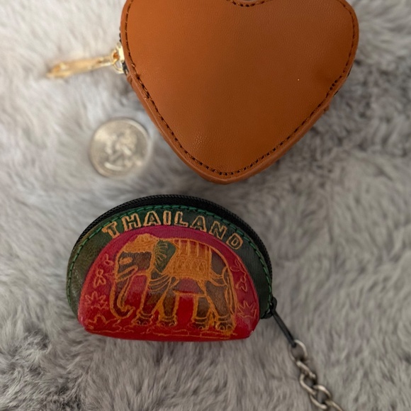 Coin purses, leather both included - Picture 3 of 3